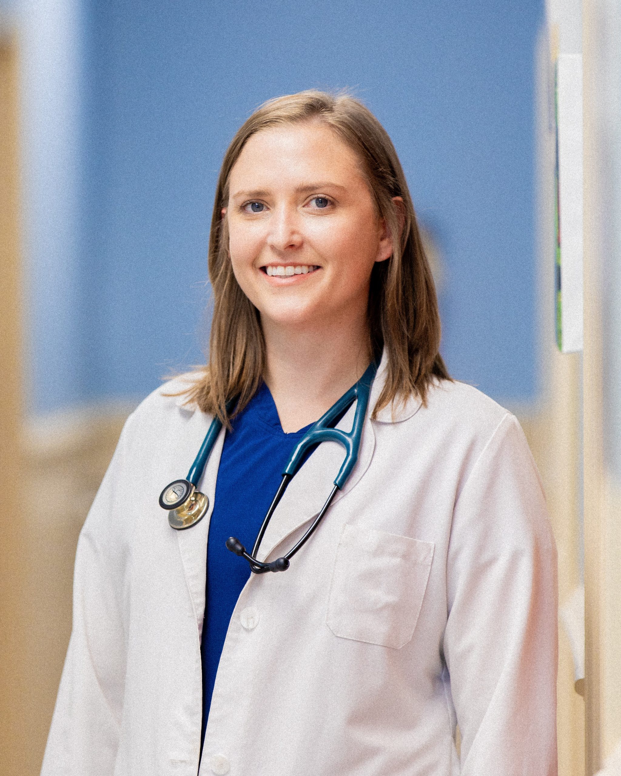 Dr Katie Walsh holding a cat